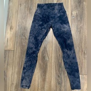 Align high rise tie dye leggings